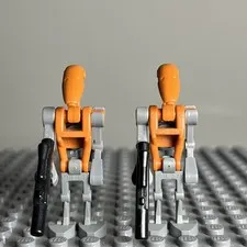 LEGO Star Wars Rocket Battle Droid Minifigure sw0228 Lot Of 2 - 3F