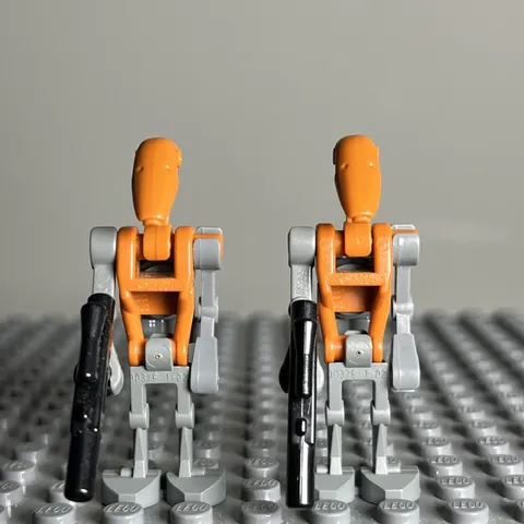 LEGO Star Wars Rocket Battle Droid Minifigure sw0228 Lot Of 2 - 3F