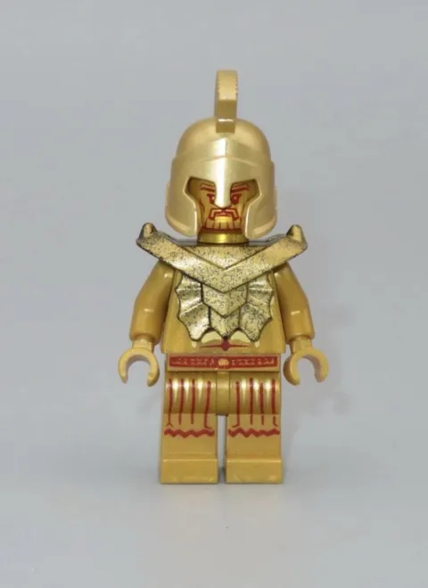 LEGO Atlantis Temple Poseidon Gold statue minifigure 7985