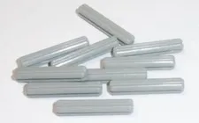 LEGO 10x Technic Axle 3 Long 4519 Light Bluish Gray Technic Axle 3L 4211815