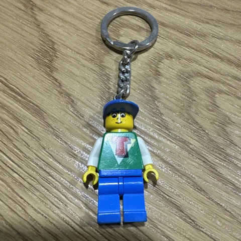 Vintage Lego Time Cruisers Tim Minifigure Key Chain KC138 Year 1997