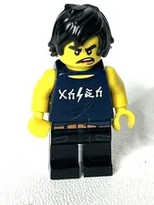 The LEGO Ninjago Movie 71019 Cole Minifigure (#8/20) RETIRED