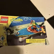 LEGO Instructions Only SpongeBob SquarePants Heroic Heroes of the Deep 3815