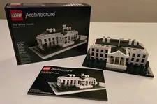 Lego Architecture: The White House 21006 w/ Instructions and Box 100% Complete