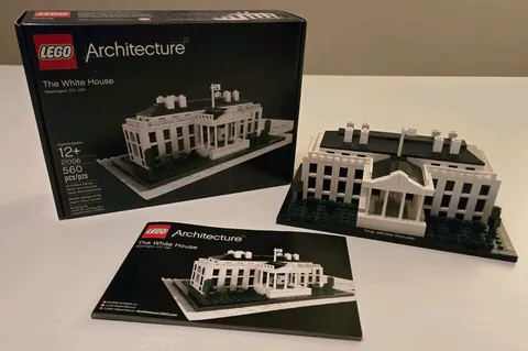 Lego Architecture: The White House 21006 w/ Instructions and Box 100% Complete