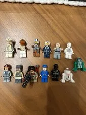LEGO Star Wars Minifigure Lot of 13- Admiral Ackbar, Rebel Troops, Droids, etc.