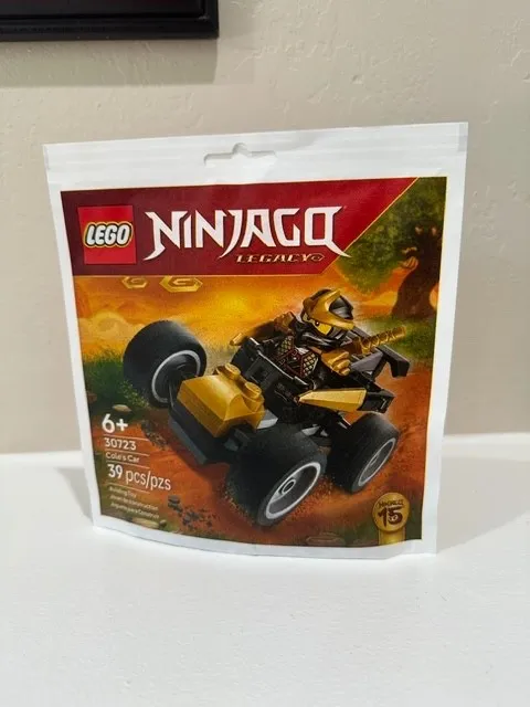 NEW*LEGO 30723 Ninjago Cole's Car - Paper Bag Set - Sealed*Retired*GWP