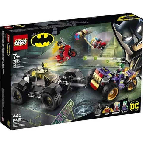 LEGO DC Super Heroes 76159 Joker's Trike Chase Batman 440pcs Set