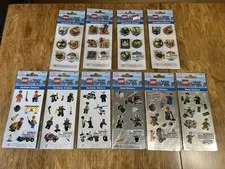 NEW Lot Of 10 LEGO City Stickers 2010 HandiWork, Metal, Synthetic 81056, 57, 55
