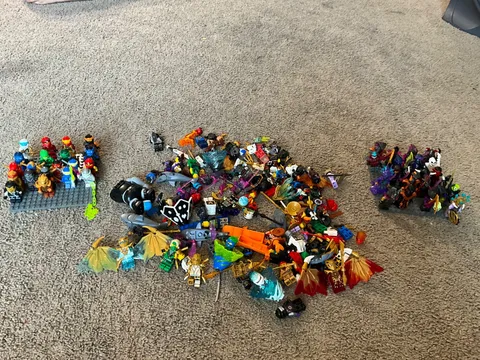 LEGO NINJAGO RARE MINI FIGURE LOT