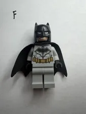 LEGO Batman The Dark Knight's Minifigure Blueish Gray Suit HTF Rare Lot B