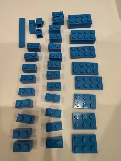 LEGO Aqua Blocks Pieces Parts Elements Lot