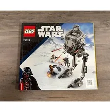 LEGO Star Wars Hoth AT-ST 75322 Instructional Manual Book ONLY