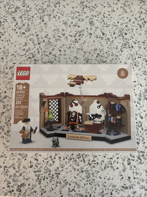LEGO VIP GWP Limited Edition 40902 Tribute To Leonardo da Vinci New Sealed 18+ 1