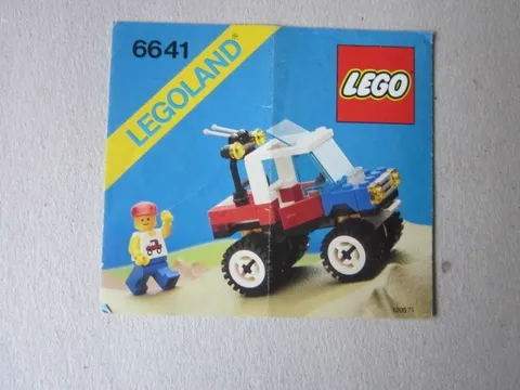 Lego Legoland Building Instructions Instruction 6641