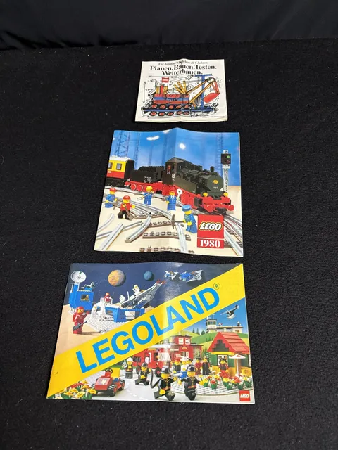 Lego 3 x Product Catalogue Brochure Catalogue 1974 1980 1981