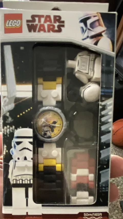 LEGO Star Wars Stormtrooper Watch Set w/ Minifigure 8020325 Age 6+ NIB