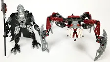 LEGO Bionicle 8764 Vezon & Fenrakk Complete Titan Warrior Reproduction Cape