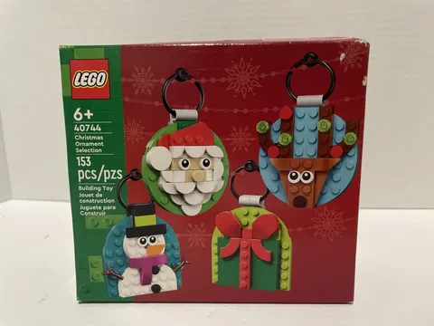 LEGO 40744 Christmas Ornament Selection 153pcs New Sealed Box Damage complete