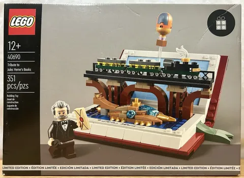 LEGO Tribute to Jules Verne's Books 40690 NEW Factory Sealed LIMITED EDITION Set