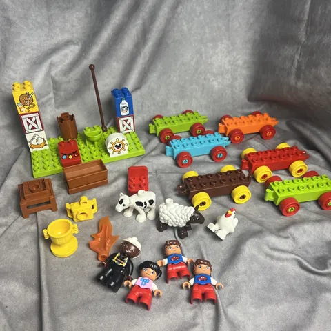 Lego Duplo Cars Train Base Vehicle Toy Figures  Animals Mixed Lot 30pcs B25