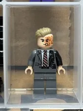LEGO Minifigure - DC Super Heroes - Two-Face - Gray Suit - No sh1023 - QTY 1