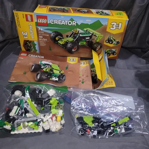 LEGO Green Off Road Buggy Building Kit Creator 3 in 1 pcs 160 31123