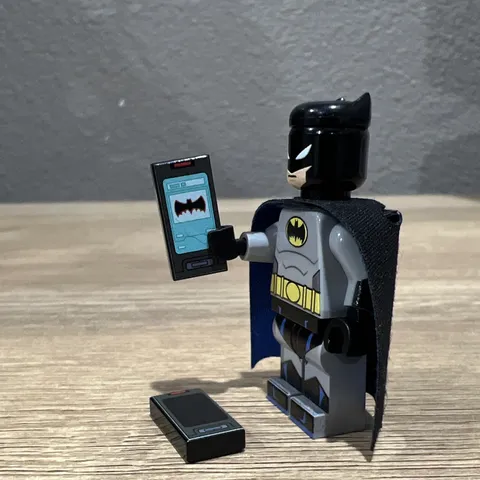LEGO Batman Batwave Custom Printed Tile The Batman 2008 DC (Figure not included)