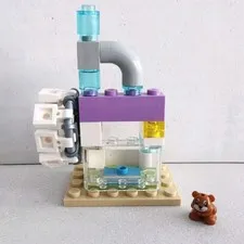 Lego Friends Hamster Cage Wheel Habitat Enclosure Animals Pets Accessories 