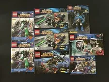 LEGO Super Heroes Instruction Manual Lot DC Comics Universe 6862 76012 76011