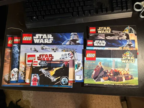 LEGO Star Wars Manual Lot