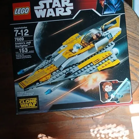 LEGO Star Wars The Clone Wars 7669 Anakin's Jedi Starfighter 153pcs Box 7-12