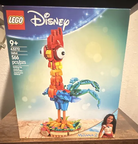 LEGO Disney Moana 2 Heihei Set 43272 - 566 Pieces Age 9+ Complete Set Box