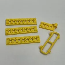 Lego 98285 3738 2486 Yellow Replacement Add-on Pieces Parts Lot of 5