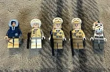 Lego Star Wars Lot of 5 Minifigures, AT-AT Driver, Rebels, Han Solo