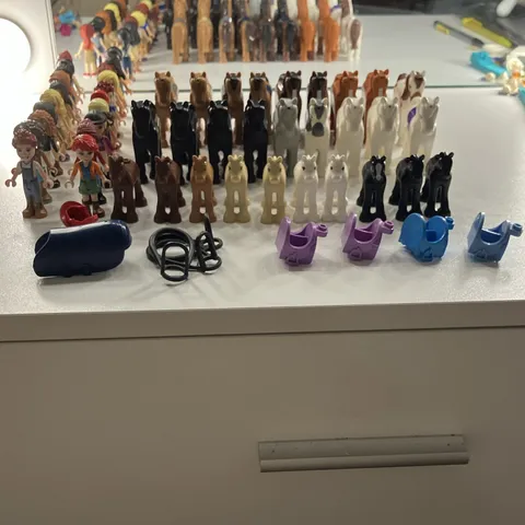 LEGO Friends Bulk Lot, Horses/Foals, Accessories, Multicolor