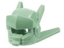 Lego 71037 New SPACE ROBOT WARRIOR Minifig HELMET Sand Green  Visor Antennas D65