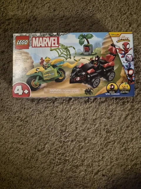LEGO 11198 Marvel Spidey And His Amazing Friends Spin & Electro Dinosaur *Sealed