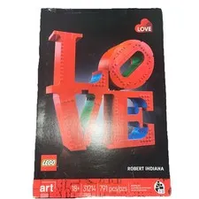LEGO #31214 LOVE Art by Robert Indiana Building Block Set Complete NEW