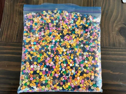 Huge LEGO DOTS Mixed Lot – Thousands of Colorful Tiles & Pieces– Crafting/Mosaic
