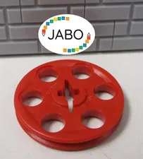 (E15 /5 /7) LEGO Technic 4185 Pulley / Idler Pulley Red