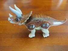 Lego fig Dinosaur Triceratops tricera01 dino trapper animal 2012 USAnoCUSTOM fee