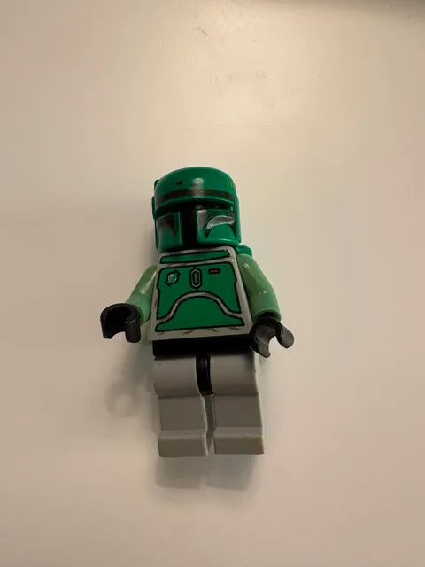 RARE Lego Star Wars | Boba Fett (Classic Grays) - Item No: sw0002