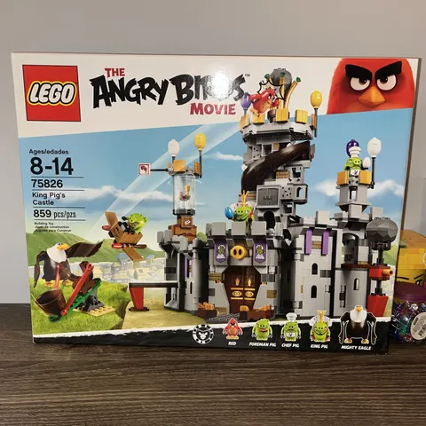 LEGO The Angry Birds Movie: King Pig's Castle (75826) New Sealed Retired Set