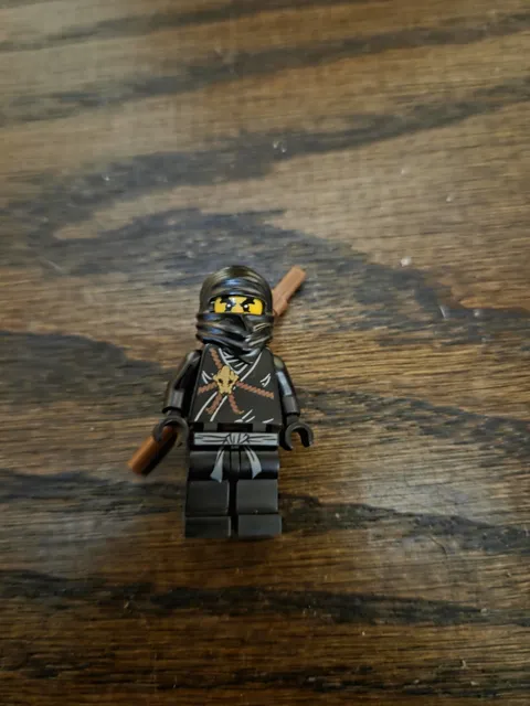 Lego Ninjago Minifigure The Golden Weapons Cole Pilot Suit