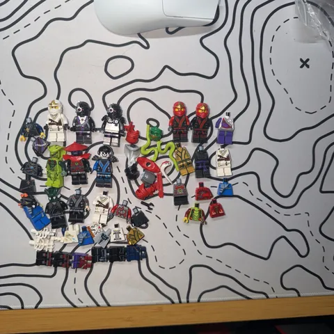 Authentic Ninjago Part lot with some complete READ DESCRIPTION