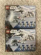LEGO Star Wars: Snowtrooper Battle Pack (75320) New Sealed Boxes 2 Sets
