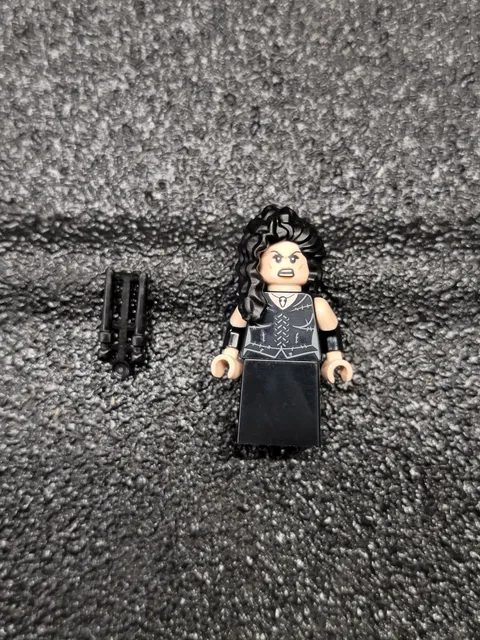 New LEGO Bellatrix Lestrange Minifigure 76418 Battle of Hogwarts hp424