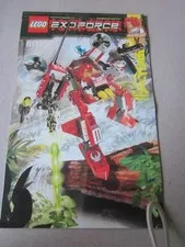 Lego 8111 Exoforce Building Instructions Instructions Part 1 and 2, Part 1 and 2