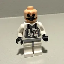 LEGO Star Wars Ten Numb Minifigure sw0153, Missing Helmet, Excellent Condition!